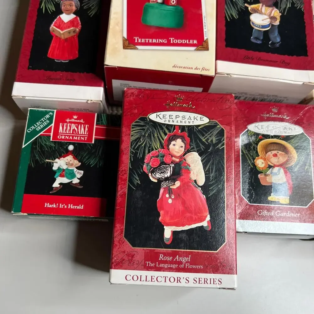 Vintage Hallmark Keepsake Ornament Lot‎ of 15 w/ Boxes – Peanuts Magic, Artist